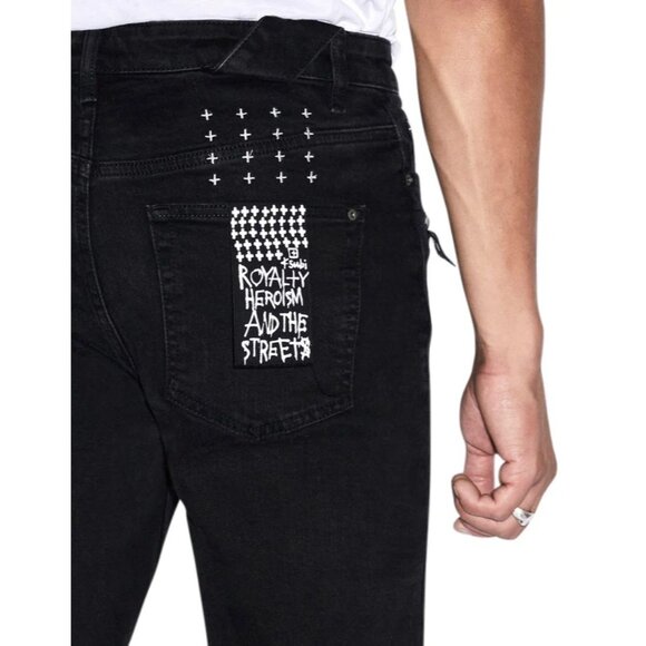 Ksubi Chitch Boneyard Jeans in Black - Picture 3 of 5